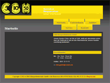 Tablet Screenshot of cbm-gmbh.net